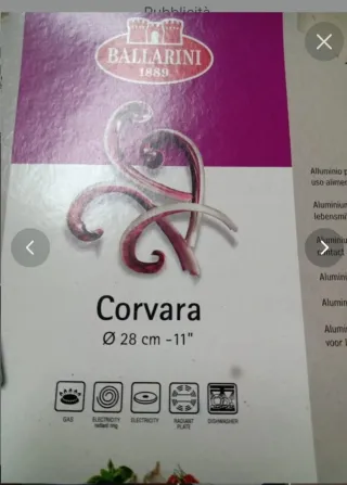 Padella Wok Ballarini Corvara 28 cm