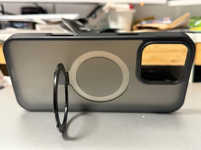 Custodia iPhone 16 Pro Max con anello