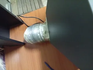 Campana extractora cocina negra