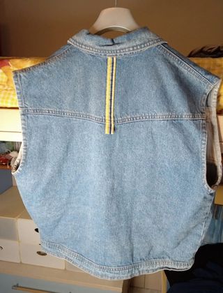 Gilet in jeans uomo/donna