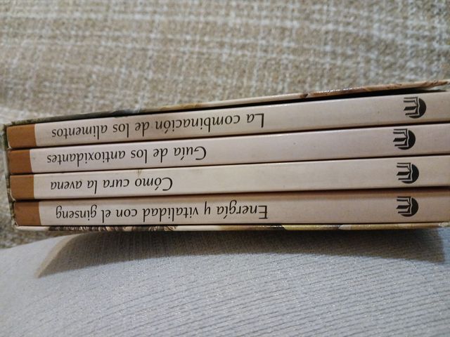 4 Libritos Alimentos que Curan