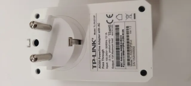 PLC TP-Link AV200 Kit Adaptadores Red