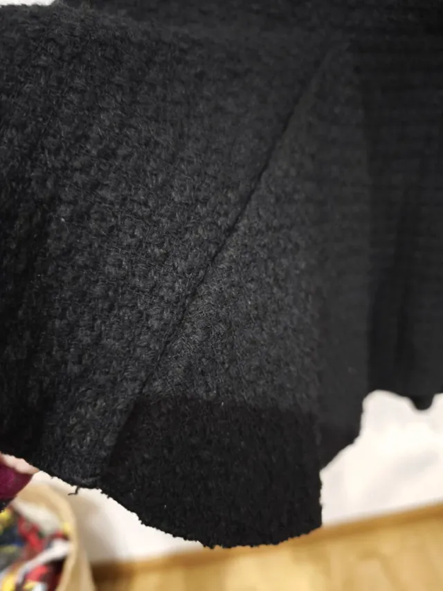 Falda Lolita Steampunk Negra Talla S