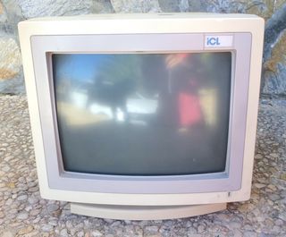 Monitor CRT VGA ICL CDU14B. MS-DOS / Intel 486...