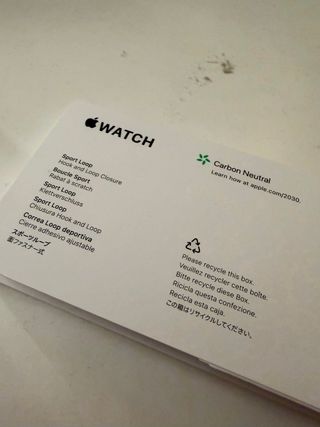 Correa Apple Sport Loop 46mm Azul