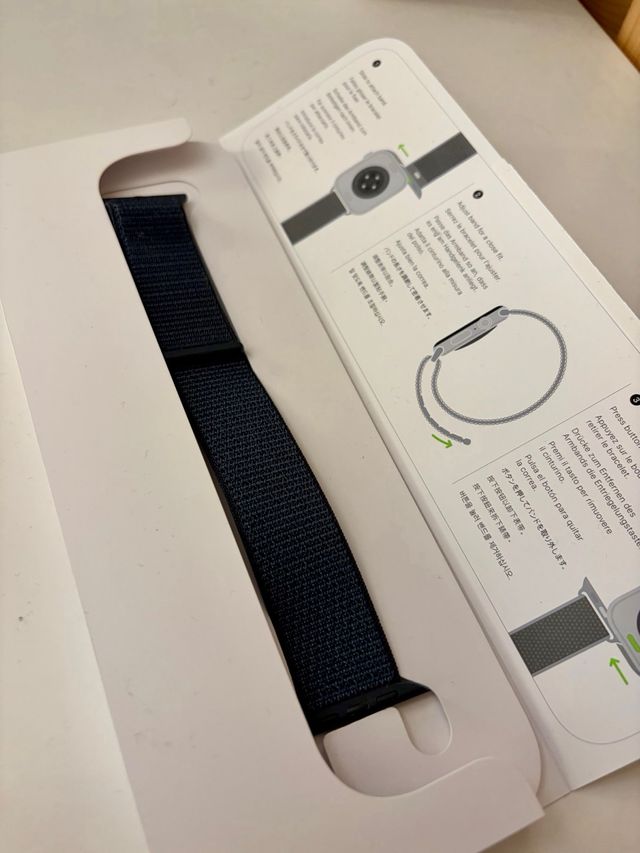 Correa Apple Sport Loop 46mm Azul