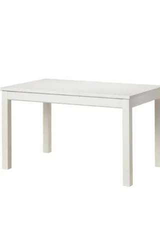 Tavolo da cucina bianco in legno