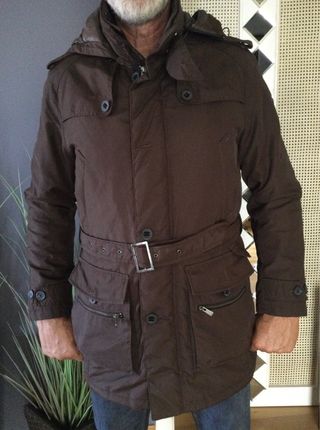Bellissimo cappotto uomo marrone XL