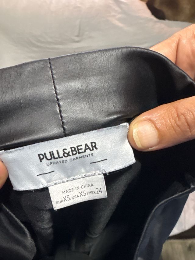 Mallas efecto piel negras