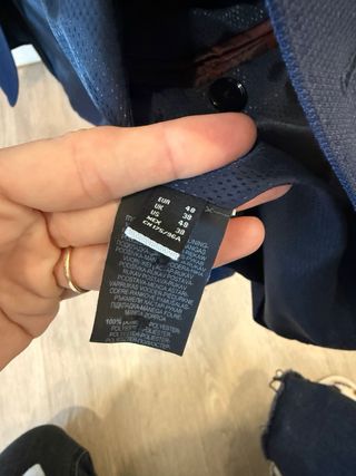 Traje azul Cortefiel