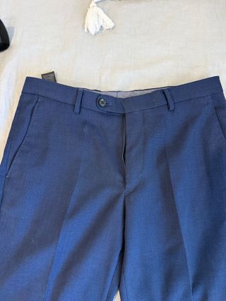 Traje azul Cortefiel