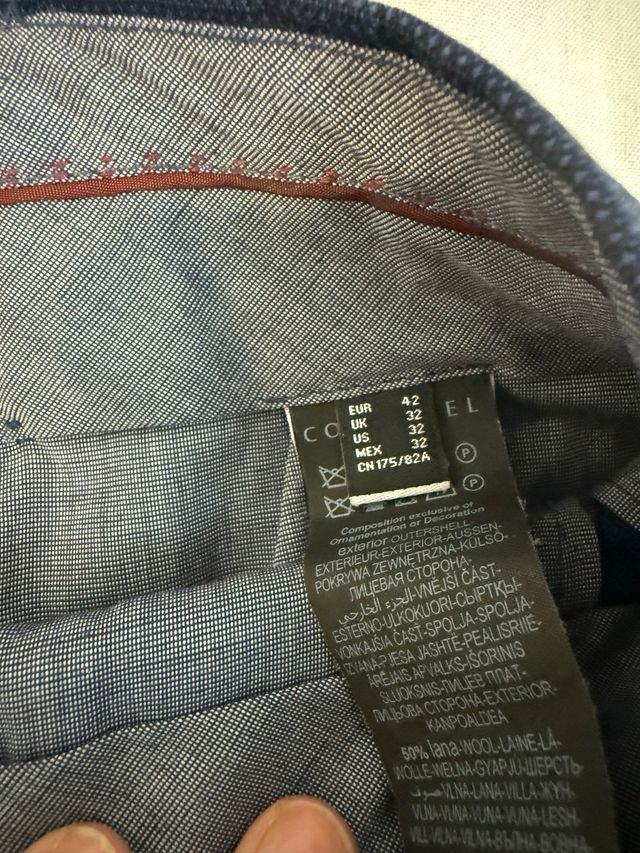 Traje azul Cortefiel