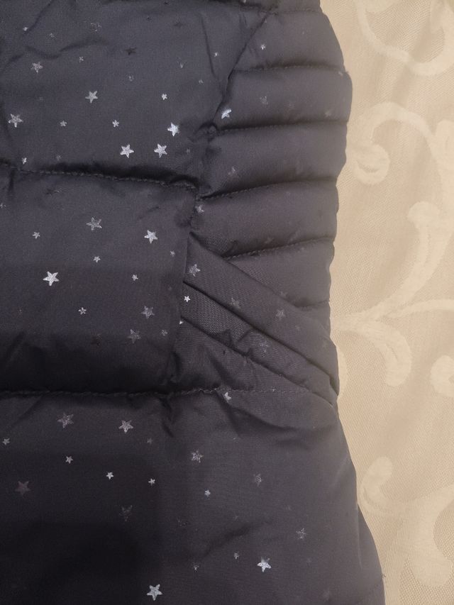 Chaleco juvenil acolchado estrellas