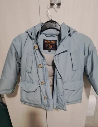 Giubbotto Parka Woolrich Bambino Azzurro