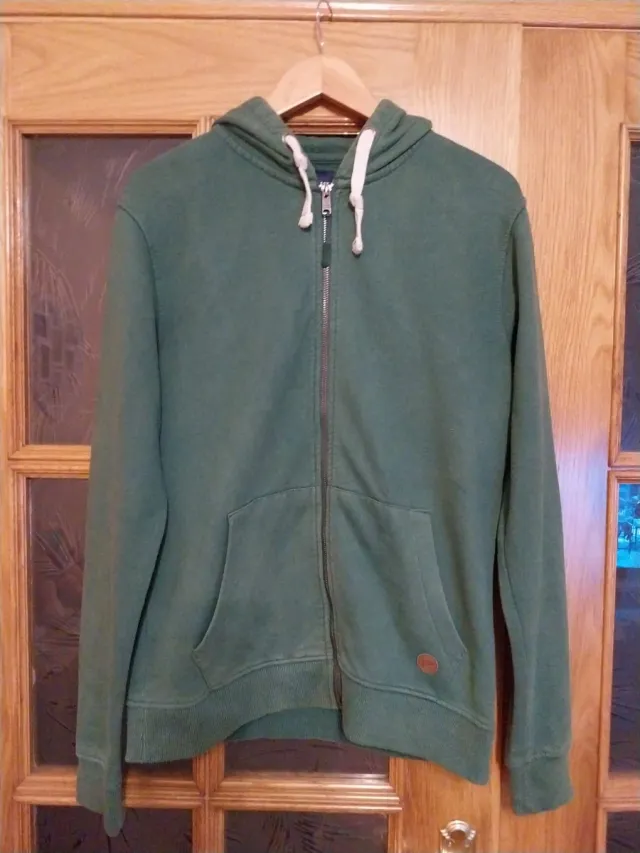Sudadera Green Coast con cremallera