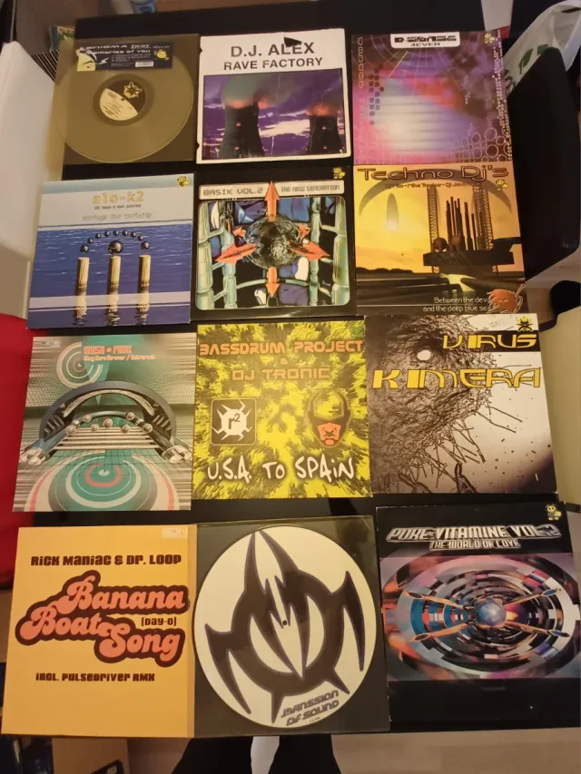 Vinilos Makina Dance & Electro