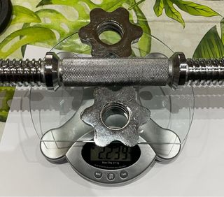 Mancuerna Cromada para discos de 30mm