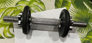 Mancuerna Cromada para discos de 30mm