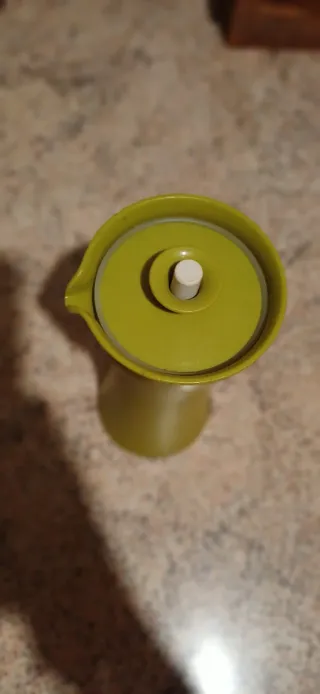 Contenitore olio/aceto Tupperware verde