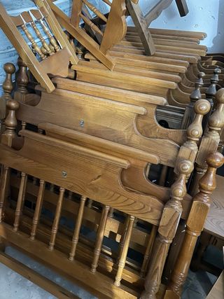 Muebles de pino: lote completo