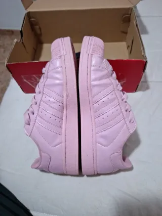 Zapatillas Adidas Superstar Rosa Talla 38