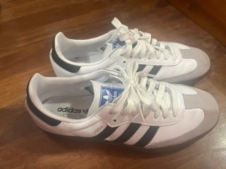 Adidas Samba Gris y Blanco
