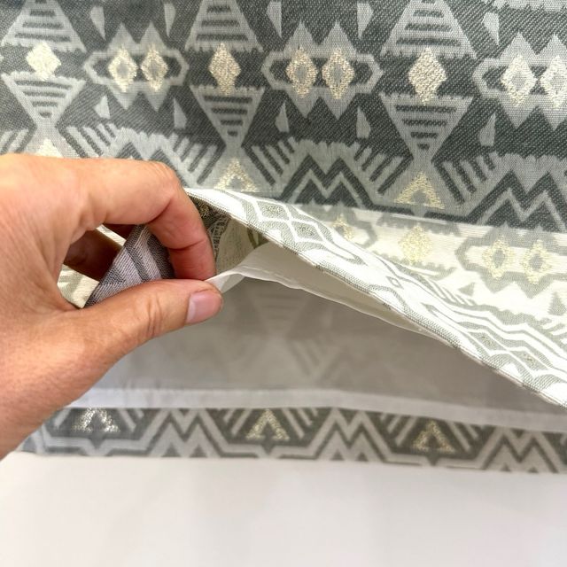 Talla L - Falda estampado geométrico