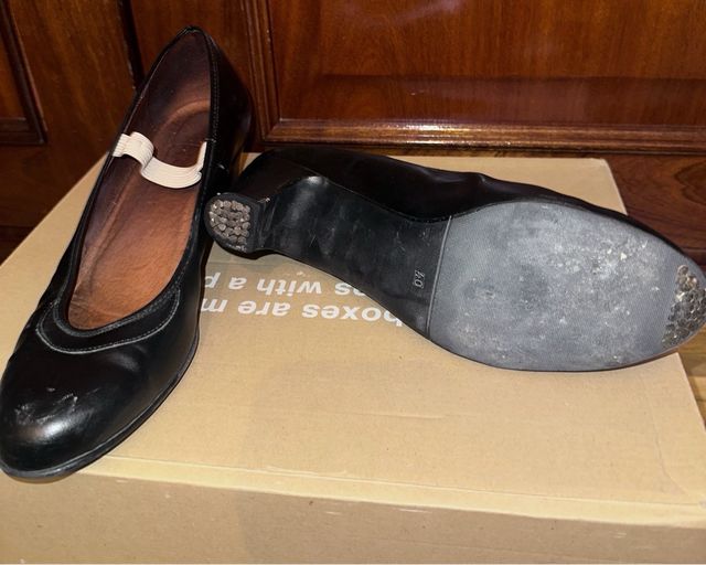 Zapatos de Flamenco Negros