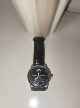 Reloj A. Lange & Söhne Negro/Plateado