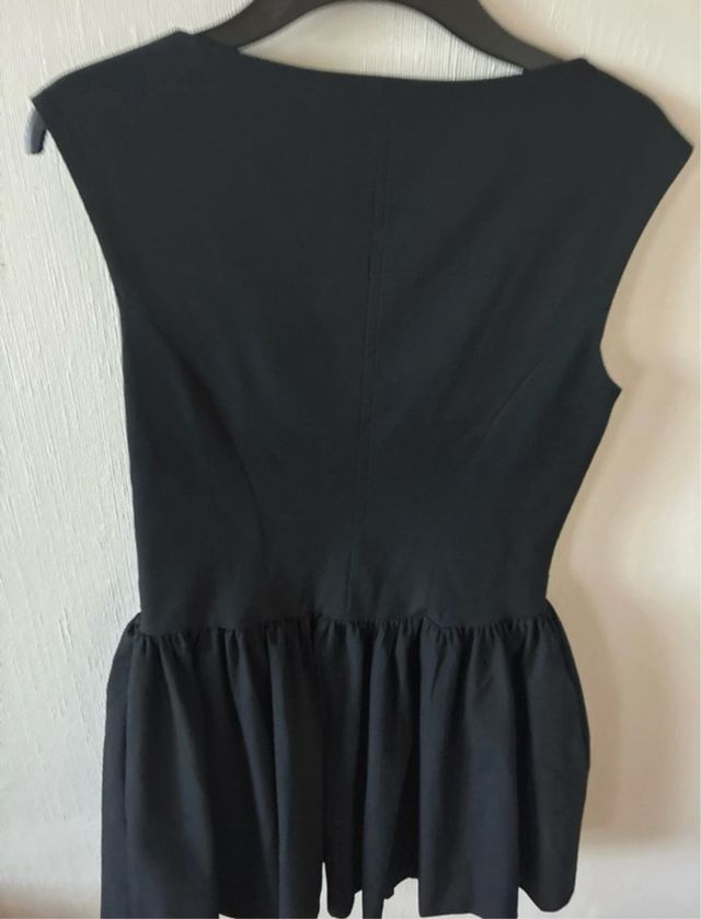 Vestido negro Zara mujer