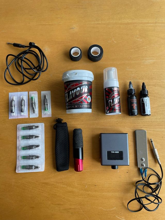 Kit de tatuaje completo