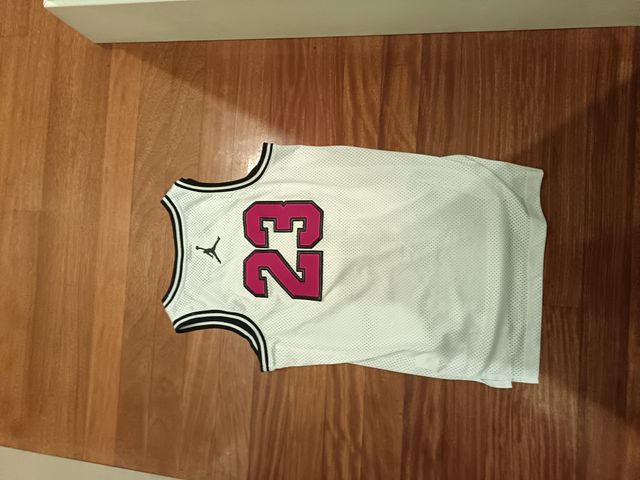 Camiseta Jordan 23 Baloncesto Blanca