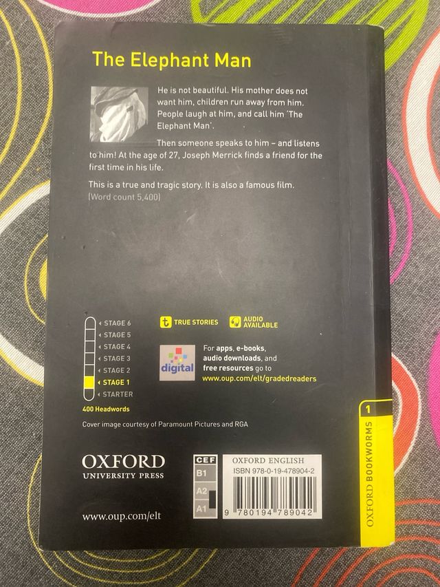 Oxford Book Wormsrary 1: Elephant Men 3E