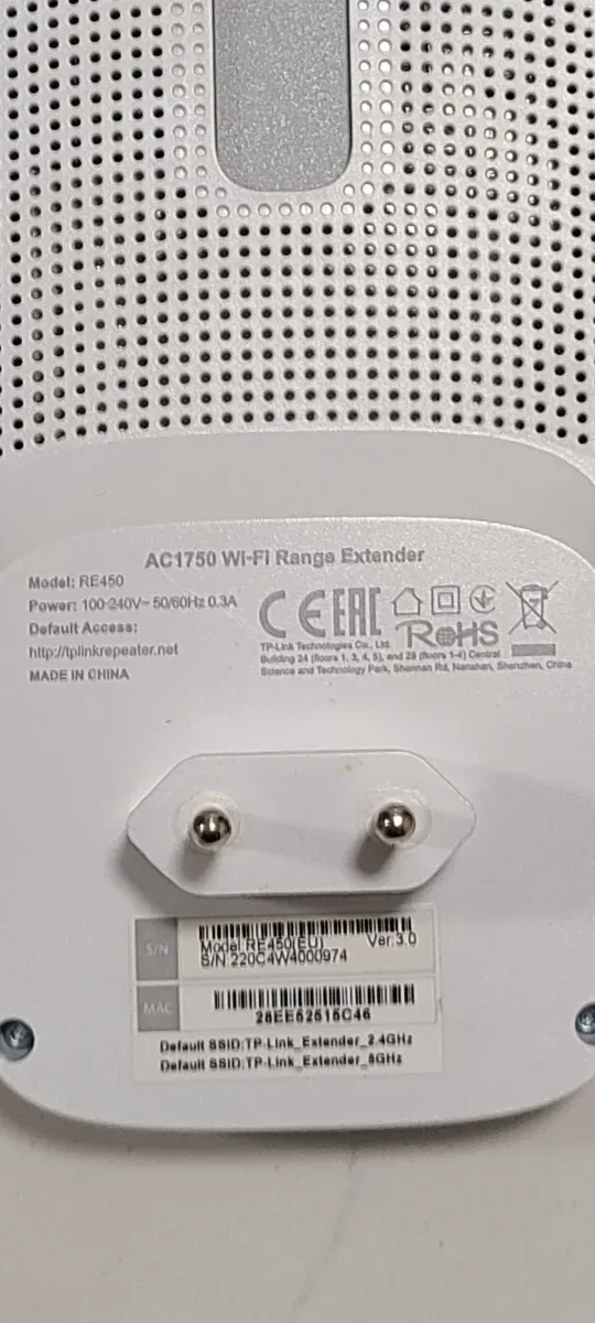 Repetidor WiFi TP-Link AC1750 RE450