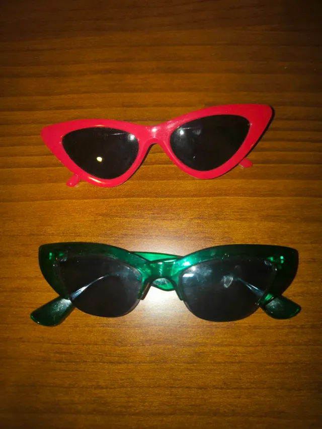 Gafas de sol retro ojo de gato