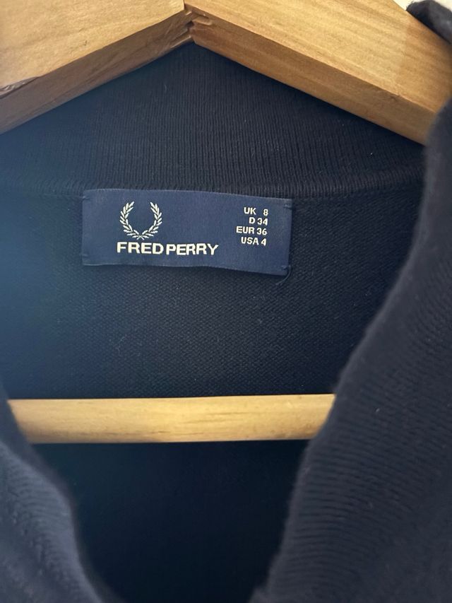 Vestido Fred Perry Negro Talla xs