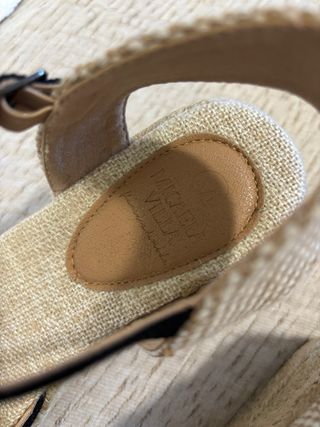 Espartos bordados negros talla 36