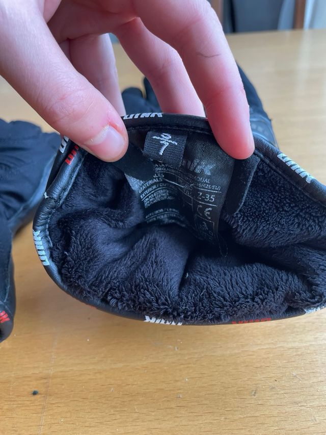 Guantes Moto Invierno Unik Negros