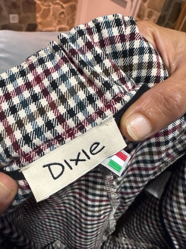 Pantalón corto cuadros