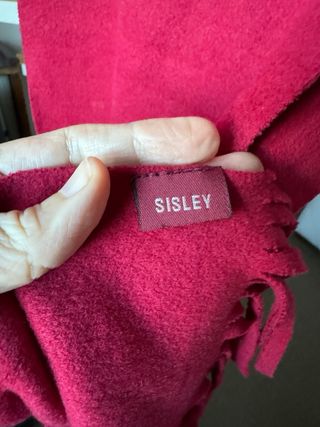 Bufanda Sisley Roja