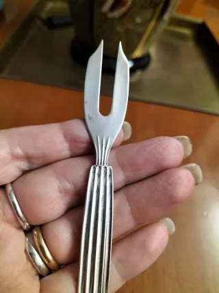 Forchetta da dolce in argento 800 vintage