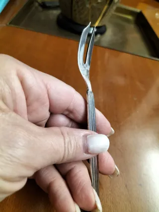 Forchetta da dolce in argento 800 vintage