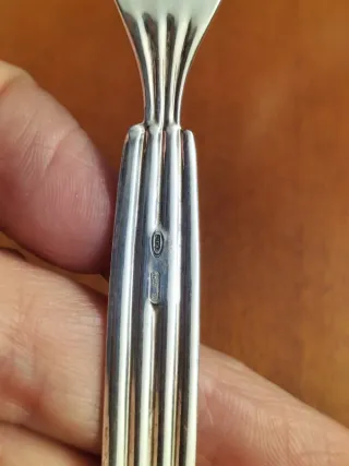 Forchetta da dolce in argento 800 vintage