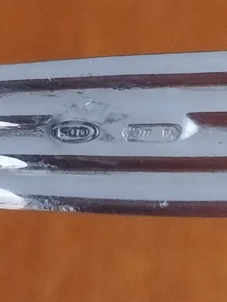 Forchetta da dolce in argento 800 vintage