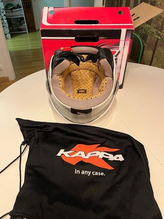 Casco Moto Jet LS2 Talla L Blanco