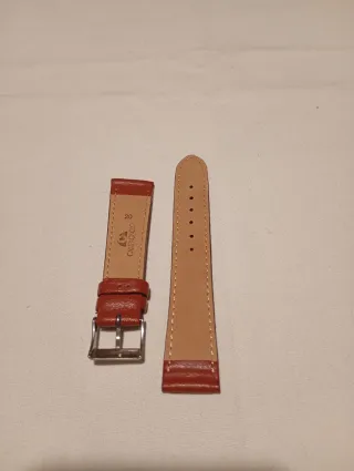 Cinturino pelle marrone chiaro 20mm