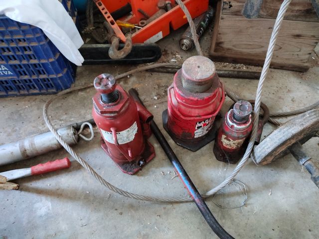 3 Gatos Hidráulicos de Alto Pesaje