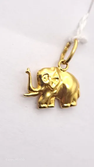 Colgante oro 18K elefante