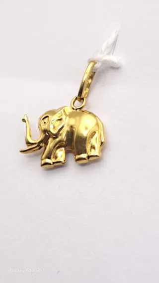 Colgante oro 18K elefante