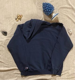 Felpa Champion Blu x Berean Christian